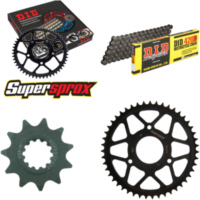 Chain Kit - Steel - for: RIEJU NKD50 RS2 50 Naked 03-13/RS2 11-47-126 DID420D Clip