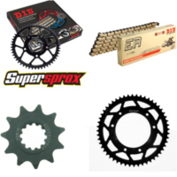 Chain Kit - Steel - for: RIEJU MRT50 Cross 09-13/MRT50 Supermo 11-52-132 DID420NZ3(G&B) Clip