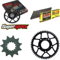 Kettensatz Stahl für: RIEJU MRX50 /Racing [5 x Ø8.5] 08-13/ 11-52-132 DID420D Clip