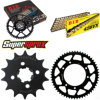 Chain Kit - Steel - for: RIEJU 125 Divers 14-56-136 DID428VX(G&B) Clip
