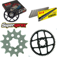 Chain Kit - Steel - for: SACHS Roadster 125 V2 98-03 13-53-120 DID520VX3 endless