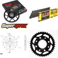 Chain Kit - Steel - for: DAELIM VT125 80km/h 98-00/VT125 Evo 13-42-134 DID428D Clip