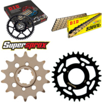 Chain Kit - Steel - for: KYMCO Mxer 150 03-06/MXU150 07-08 14-30-078 DID520VX3(G&B) Clip