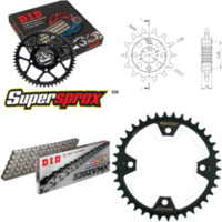 Chain Kit - Steel - for: KYMCO KXR250 Sport 04-07/MXU250 05-10 14-38-094 DID520ZVM-X rivet