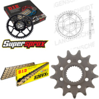 Chain Kit - Steel - for: POLARIS Trail Boss 250 91-93/Trail Bo 13-34-084 DID520VX3(G&B) endless