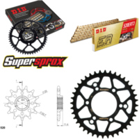 Chain Kit - Steel - for: POLARIS Trail Blazer 250 94-94/Trail 11-40-086 DID520ERT2(G&G) Clip