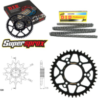 Chain Kit - Steel - for: POLARIS Trail Boss 325 01-02/Trail Bl 11-40-078 DID520NZ Clip