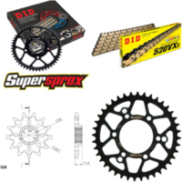Chain Kit - Steel - for: POLARIS Trail Boss 325 01-02/Trail Bl 11-40-078 DID520VX3(G&B) endless
