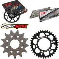 Chain Kit - Steel - for: POLARIS Scrambler 2x4 400 00-02/Trail 13-36-076 DID520ZVM-X rivet