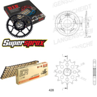 Chain Kit - Steel - MUZ RT125 00-05/RT125 Striker 06-11 16-49-126 DID428NZ(G&B) Clip