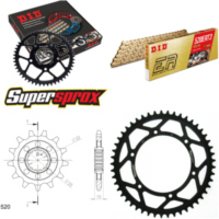 Chain Kit - Steel - for: Gas Gas EC250 96-96 13-49-116 DID520ERT2(G&G) Clip