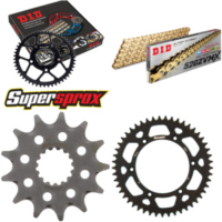 Chain Kit - ALU - black for: BETA RR300 Enduro 12-15/RR350 13-49-114 DID520ZVM-X(G&G) rivet