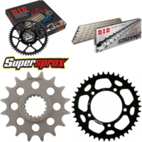 Chain Kit - ALU - black for: APRILIA Tuono V4 R ABS 11-14/ 16-42-110 DID525ZVM-X(S&S) rivet