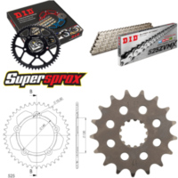 Chain Kit - ALU - black for: TRIUMPH T100 Bonneville 800 0 17-43-104 DID525ZVM-X(S&S) endless
