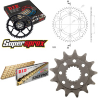 Kettensatz Alu rot HM CRF250 Supermotard 04-06 13-40-112 DID520ZVM-X(G&G) Niet