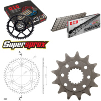 Chain Kit - ALU - red HM CRE250 Enduro 03-03/CRE450 F E 13-47-112 DID520ZVM-X rivet