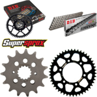 Chain Kit - ALU - black for: DUCATI 620 Monster Dark i.e. 15-46-106 DID520ZVM-X endless