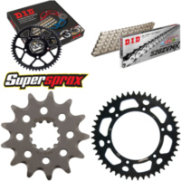 Chain Kit - ALU - black for: HUSQVARNA WRE125 08-13/WR300 13-48-112 DID520ZVM-X(S&S) endless