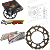Chain Kit - ALU - black for: HUSQVARNA SM125 S 07-13 12-52-114 DID520ZVM-X(S&S) endless
