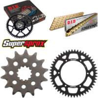 Chain Kit - ALU - black for: HUSQVARNA TC250 02-03/TE250 0 14-50-116 DID520ZVM-X(G&G) rivet