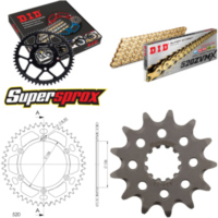 Chain Kit - ALU - black for: HUSQVARNA TE510 07-10 13-47-116 DID520ZVM-X(G&G) endless