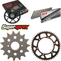 Chain Kit - ALU - black for: HUSQVARNA TE449 11-13 15-51-108 DID520ZVM-X rivet