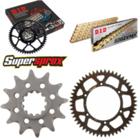 Chain Kit - ALU - black for: HUSQVARNA TC610 92-97 12-52-120 DID520ZVM-X(G&G) rivet