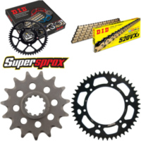 Chain Kit - ALU - black for: HUSQVARNA WR360 99-00/TE570 0 15-48-114 DID520VX3(G&B) Clip