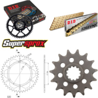 Chain Kit - ALU - black for: HUSQVARNA SM610 98-00 15-45-120 DID520ZVM-X(G&G) endless