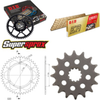 Chain Kit - ALU - black for: HUSQVARNA SM610 /S 00-08 16-45-120 DID520ERT2(G&G) Clip