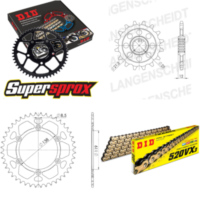 Chain Kit - ALU - for: HUSABERG FE400 /S /E 96-99 15-48-120 DID520VX3(G&B) Clip