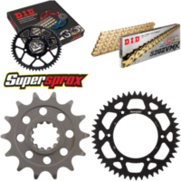 Chain Kit - ALU - black for: HUSABERG FE400 /S /E 00-03/FE 14-48-120 DID520ZVM-X(G&G) endless