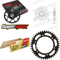 Chain Kit - ALU - black for: HUSABERG FS450 E /C 04-08/FC6 15-42-118 DID520ERT2(G&G) Clip
