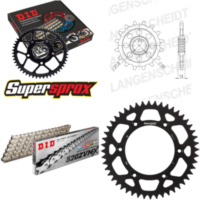 Chain Kit - ALU - black for: HUSABERG FE600 /S /E 00-03 15-48-114 DID520ZVM-X(S&S) endless