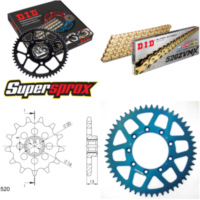 Kettensatz Alu blau TM Enduro 125 98-00 13-51-114 DID520ZVM-X(G&G) Niet