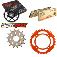 Chain Kit - ALU - orange for: KTM SX85 19``/16`` 03-17 14-49-122 DID428NZ(G&B) Clip
