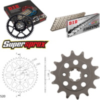 Chain Kit - ALU - orange for: KTM 200 Duke 11-14 14-42-118 DID520ZVM-X(S&S) endless
