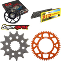 Chain Kit - ALU - orange for: KTM SX250 4T 13-13 13-50-114 DID520 Clip