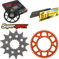 Kettensatz Alu orange für: HUSABERG FE390 Enduro 10-12 13-52-116 DID520 Clip