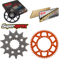 Chain Kit - ALU - orange for: HUSABERG FE390 Enduro 10-12 13-52-116 DID520ZVM-X(G&G) endless