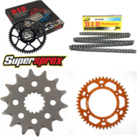 Kettensatz Alu orange für: KTM SMR450 04-14 14-45-120 DID520NZ Clip
