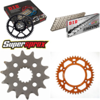 Kettensatz Alu orange für: KTM SMR450 04-14 14-45-120 DID520ZVM-X(S&S) Endlos