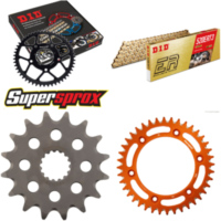 Chain Kit - ALU - orange for: KTM 625 SXC 03-05 16-40-110 DID520ERT2(G&G) Clip