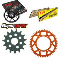 Chain Kit - ALU - orange for: KTM EGS620 LC4 94-94/EXC620 LC 15-50-118 DID520VX3(G&B) Clip