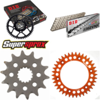 Chain Kit - ALU - orange for: KTM EXC250 F Enduro 07-15 14-38-118 DID520ZVM-X(S&S) rivet