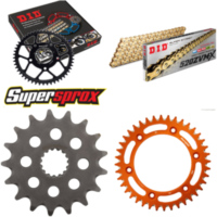 Chain Kit - ALU - orange for: KTM Supermoto Competition 625 17-40-118 DID520ZVM-X(G&G) endless