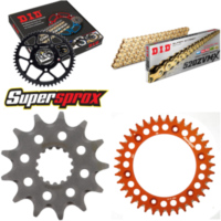 Chain Kit - ALU - orange for: KTM EXE125 Supermoto 00-01 13-38-106 DID520ZVM-X(G&G) endless