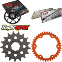 Chain Kit - ALU - orange for: KTM Super Duke 1290 R 13-15 17-38-112 DID525ZVM-X(S&S) rivet
