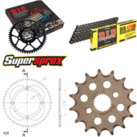 Chain Kit - ALU - black for: HONDA CR85 17``/14`` >428< 15-50-116 DID428HD Clip