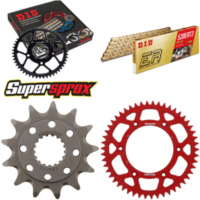 Kettensatz Alu rot für: HONDA CR250 R 96-01/CR250 R 03-04 13-50-116 DID520ERT2(G&G) Clip